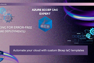 build azure bicep iac for cloud automation