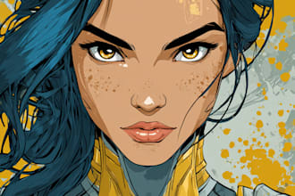 draw comic strip comic book illustration comic book