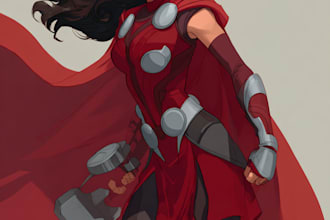 create comic book illustration with comic book illustrator