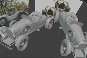 3d car modeling, rc car model, mini car, 3d vehicle model stl for 3d printing