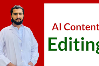 edit and enhance ai generated medical content