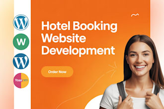do hotel booking website short term rental travel tour and landing page
