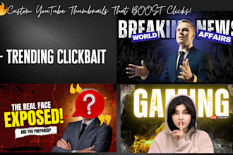 create custom viral youtube thumbnails fast delivery