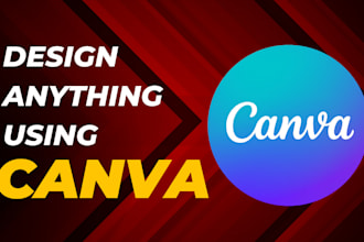 create professional canva designs for social media, logo, and more