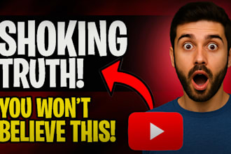 professional you tube thumbnail designer