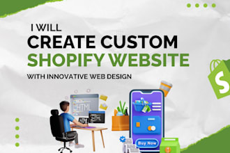 create a custom shopify website