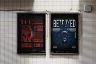 design stunning custom anime posters in any style