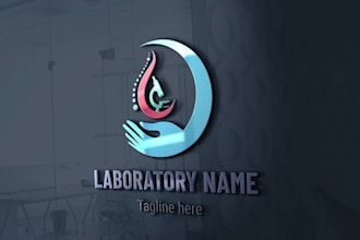 design science lab mascot logo for your business