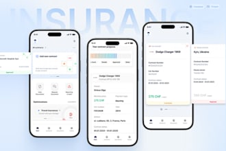 develop native and cross platform insurance app fintech app finance app