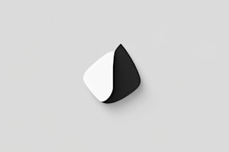 design a unique ai generated logo using canva
