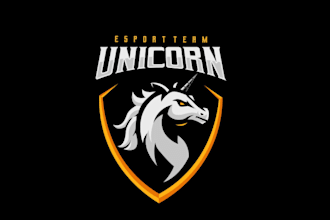 do unicorn logo design for your brand