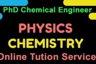 provide assistance in subjects of physics and chemistry
