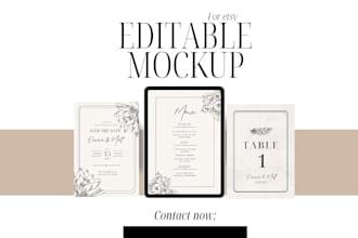 design custom hyperlinked digital planners,journals for etsy