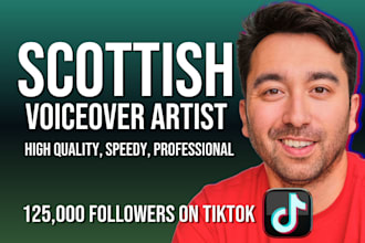 record a pro male scottish voiceover in english