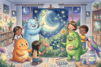 draw  children book illustration , kids book, kids book illustration