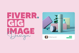 design eye catching fiverr gig image thumbnail