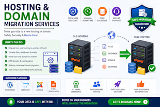 do hosting and domain migration services