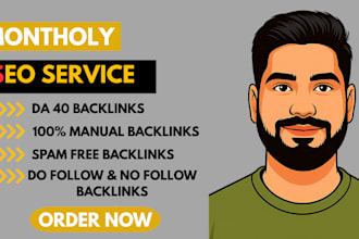 create manual backlinks and provide detailed SEO analysis