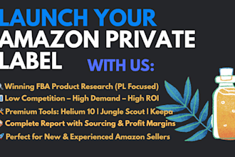 do winning amazon fba product research for your private label