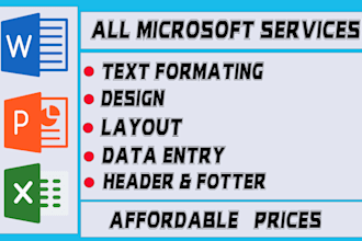 do work on microsoft word and excel