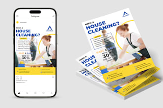create eye catching business flyer for any industry