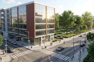 create a 3d building model from PDF or photo to dwg format