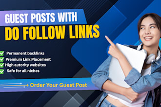publish general guest post with strong general backlinks