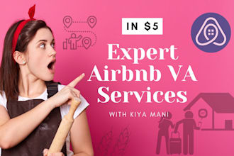 be your airbnb virtual assistant and manage your listings
