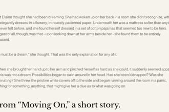 proofread your script, essay, or story