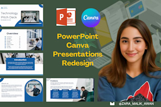 design canva and powerpoint presentations