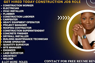 write a construction engineering contractor ats resume