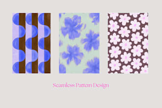 create seamless pattern for fashion and textiles