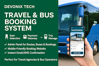 create an online booking system for your travel business