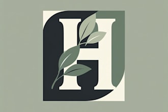create a logo and matching instagram highlight icons