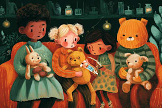 draw children book illustration