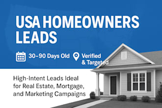 provide homeowners leads for USA