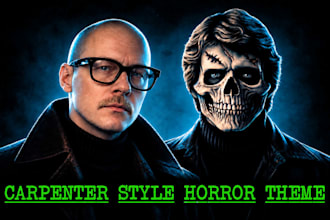 compose a 70s 80s horror soundtrack inspired by john carpenter and goblin