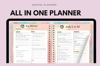 do digital planner, hyperlinked journal, or etsy digital product