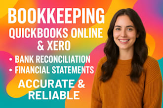 do bookkeeping in quickbooks online and bank reconciliation