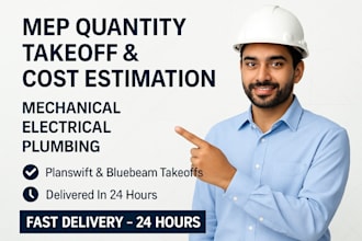 do mep quantity takeoffs and cost estimation services
