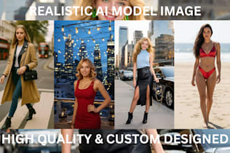 do realistic ai influencer model ai model images, ai video lora train model