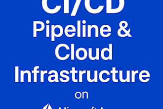 github actions ci cd setup with azure