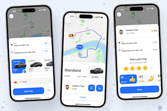 build uber, lyft, ola, food, doctor appointment and taxi booking apps clone