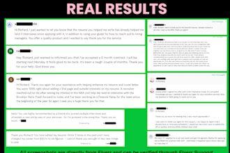 write and upgrade your resume, cv, cover letter, linkedin