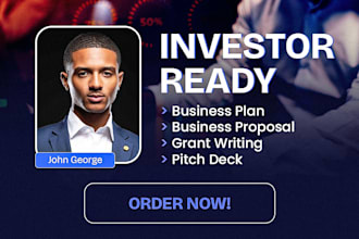 prepare business plan and business proposal for startups