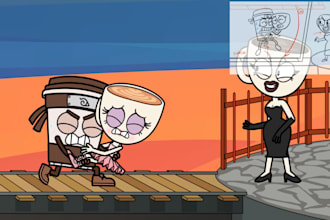 create the best cartoon for your youtube chanel