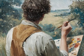 paint a real oil painting on canvas with free shipping
