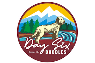 design unique custom resort, outdoors, river logo