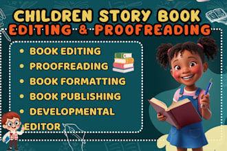 edit children story book proofread kids story children book story book editor