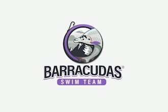 design classic country club swim team logo